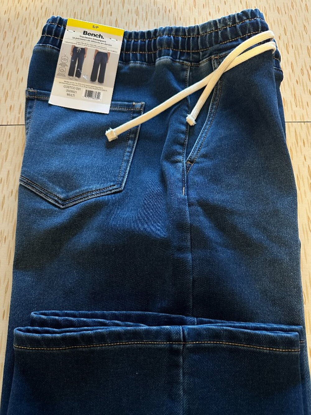 Bench Women's Demin Sweatpants Size S NWT